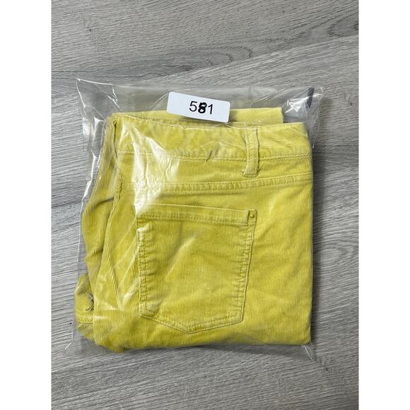 Mossimo Light Yellow Corduroy Pants 11 - Picture 5 of 5